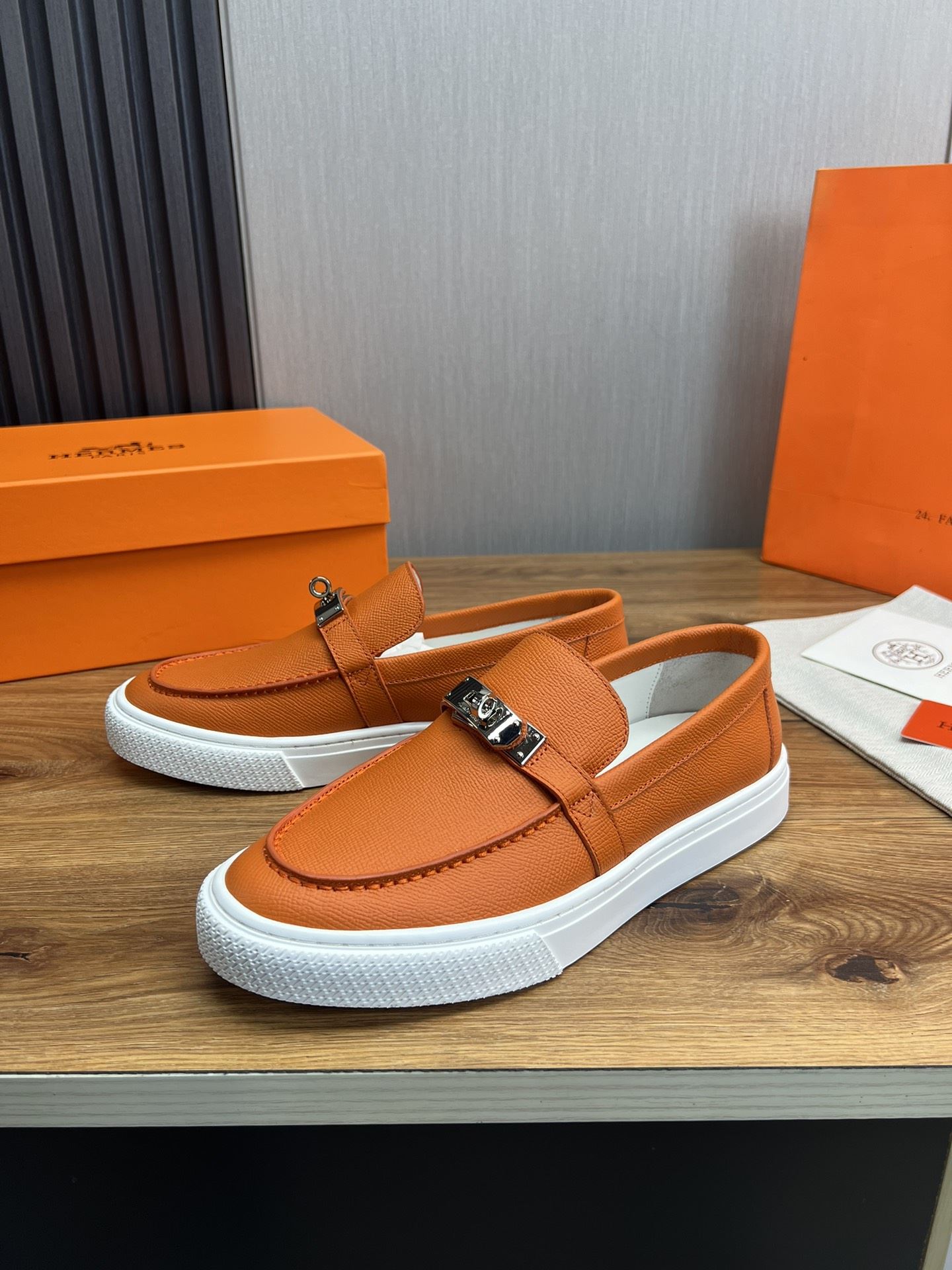 Hermes Low Shoes